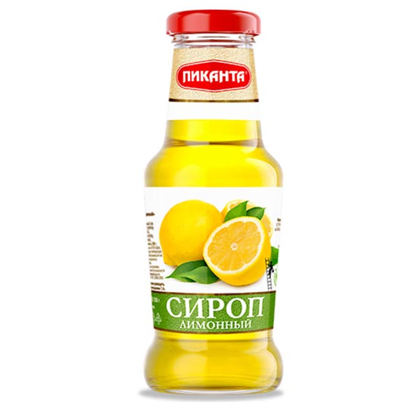 Syrup Lemon – 10.58 oz (300gr)